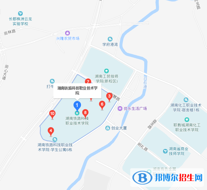 湖南省株洲市云龙示范区职教大学城智慧路1号