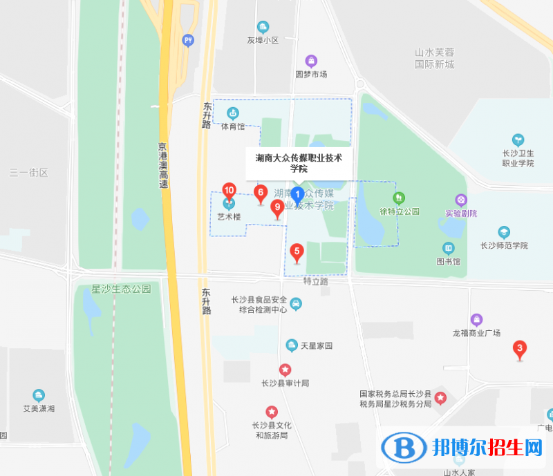 湖南大众传媒职业技术学院地址在哪里