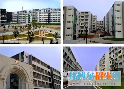 大连医科大学校园一角4154