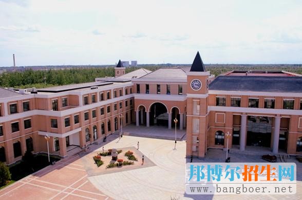 首都师范大学科德学院高教自考校园一角732