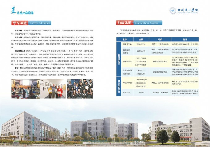 四川天一学院2017年单招简章