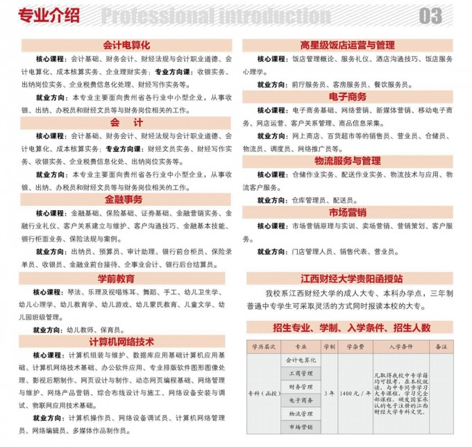 贵州省财政学校2017年招生简章