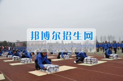 四川省什邡市职业中专学校举行2017年春季德育周成果展示活动