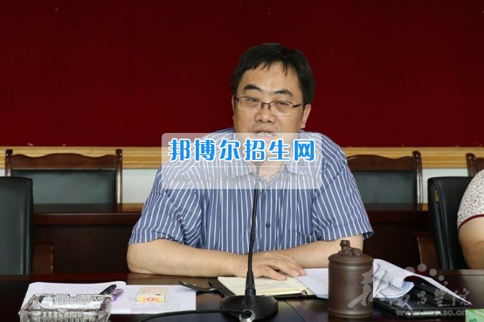 西昌学院工程技术学院召开推进“两学一做”常态化制度化工作大会