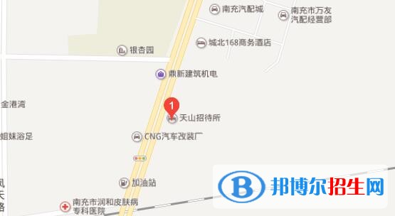 南充数控工程学校地址在哪里