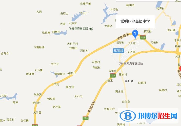 嵩明县职业高级中学2022年地址在哪里