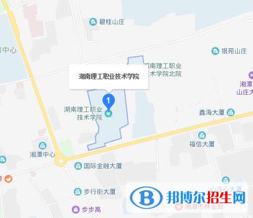 湘潭理工学院地图图片