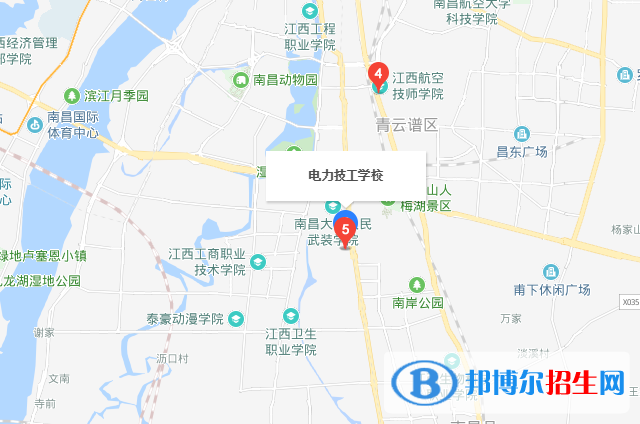 江西电力高级技工学校地址在哪里