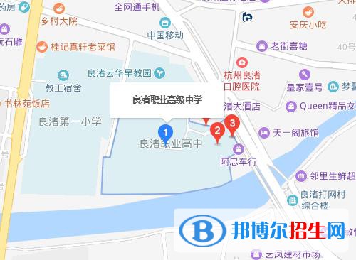 杭州良渚职业高级中学地址在哪里