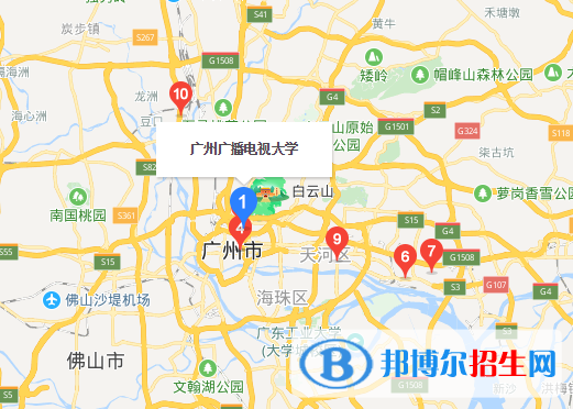 广州广播电视大学五年制大专地址在哪里