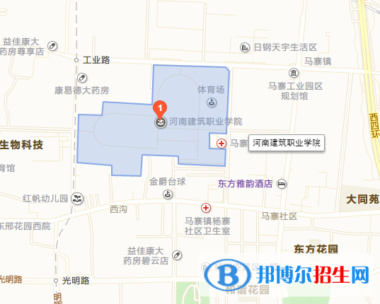 河南建筑职业技术学院五年制大专地址在哪里