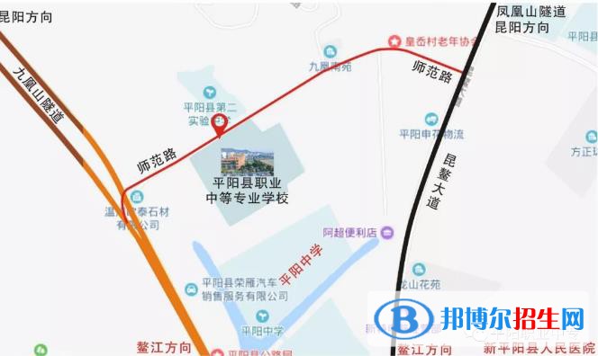 平阳县职业中等专业学校地址在哪里