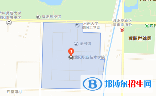 濮阳职业技术学院五年制大专地址在哪里
