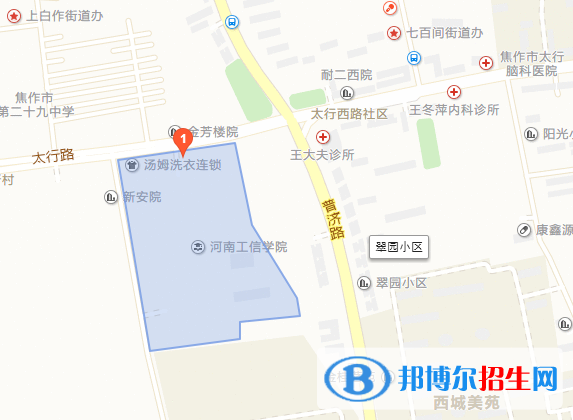 河南工业和信息化职业学院五年制大专地址在哪里