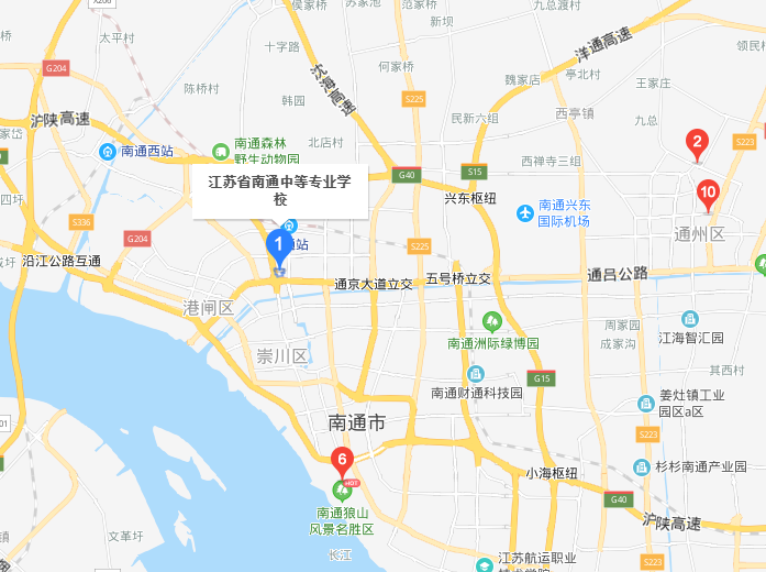 江苏南通中等专业学校地址在哪里