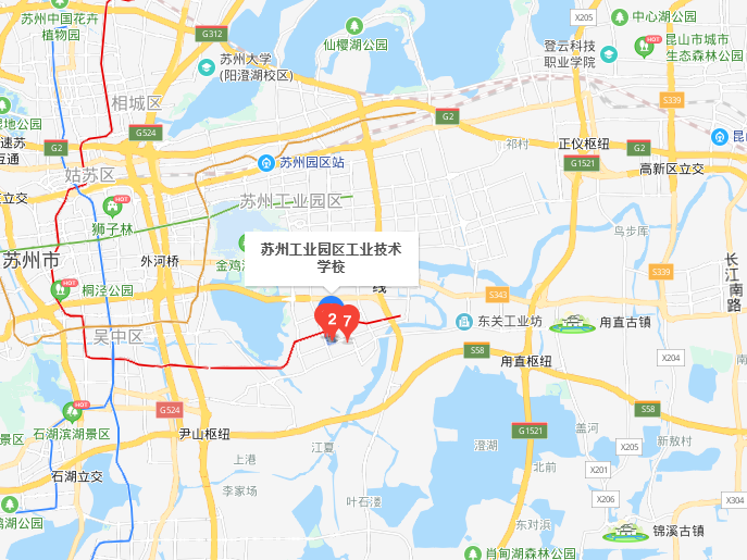 苏州工业园区工业技术学校地址在哪里