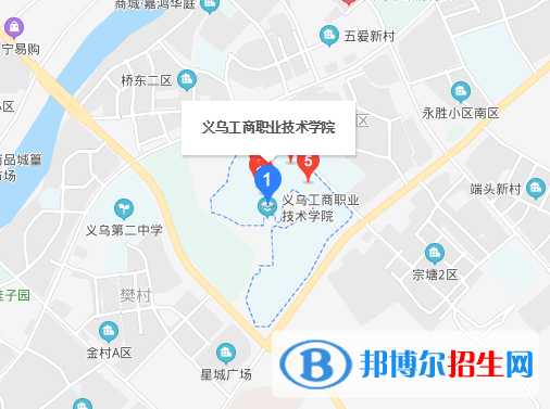 义乌工商职业技术学院地址在哪里