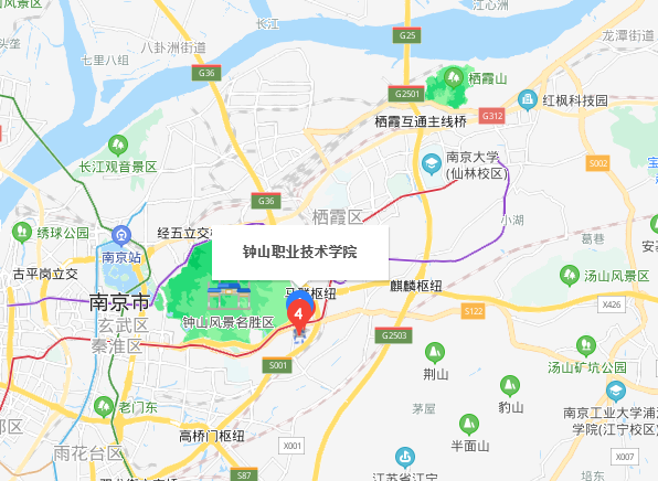 钟山职业技术学院地址在哪里