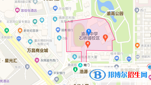 重庆渝高中学校地址在哪里