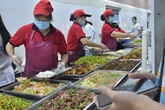 四川文轩职业学院食堂情况