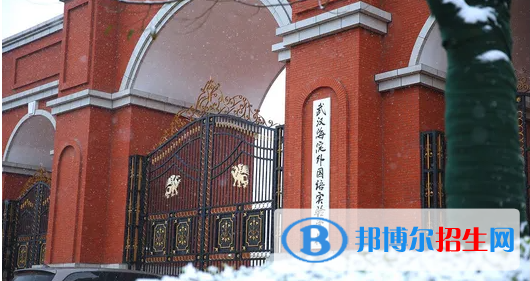 武汉海淀外国语实验学校2023年录取分数线2