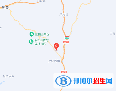 留坝县职业教育中心地址在哪里，哪个地区，哪个城市?