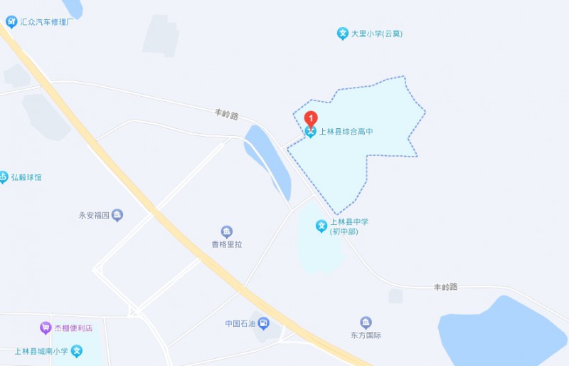 上林县职业技术学校地址，乘车路线