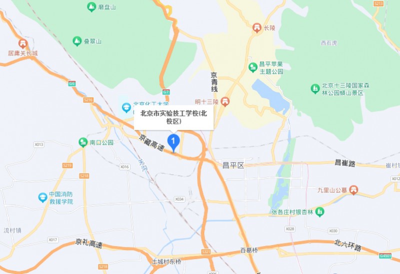 北京市实验技工学校地址，乘车路线