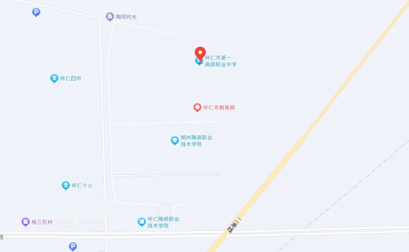 怀仁县第一高级职业中学地址，乘车路线