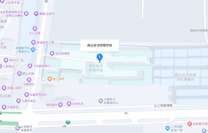 商丘经济贸易学校地址，乘车路线