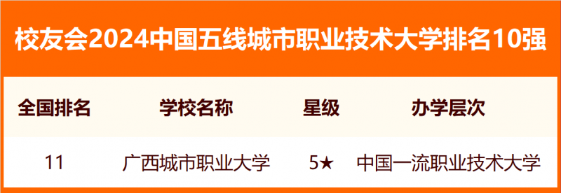 校友会2024中国各线城市大学排名