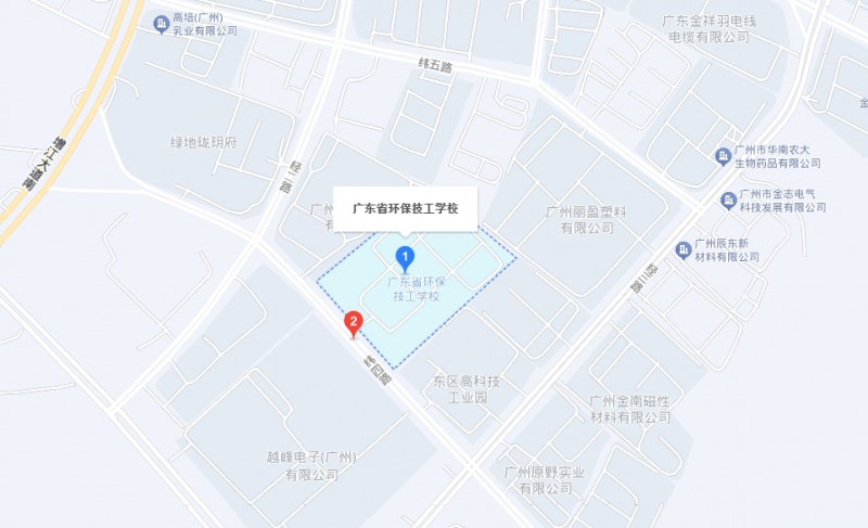 广东省环保技工学校地址，乘车路线