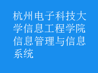 信息管理与信息系统