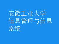 信息管理与信息系统