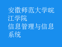 信息管理与信息系统