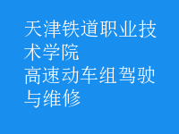 高速动车组驾驶与维修