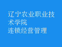 连锁经营管理