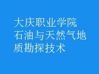 石油与天然气地质勘探技术