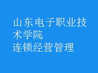 连锁经营管理