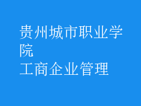 工商企业管理