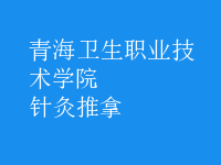 针灸推拿