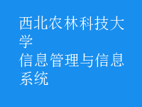 信息管理与信息系统