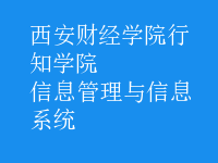 信息管理与信息系统