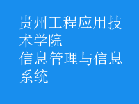 信息管理与信息系统