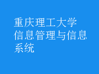 信息管理与信息系统